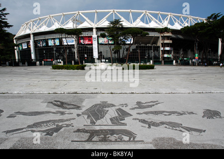 Le Stadio Olimpico (stade Olympique) à Rome. Banque D'Images