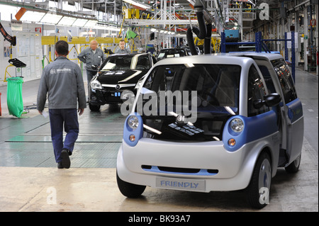 Cerizay (79) : installation de production de l'entreprise Heuliez carrossier automobile Banque D'Images