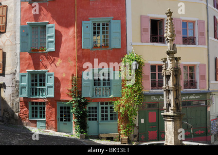 Le Puy-en-Velay (43) : ancien quartier Banque D'Images