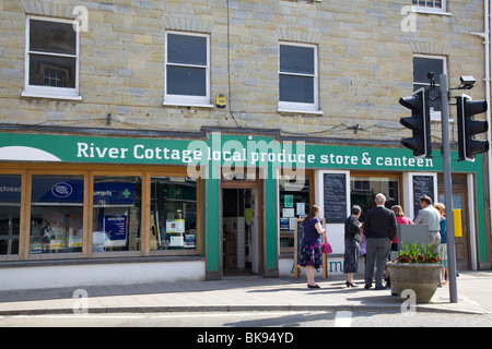 Le Hugh Fearnley-Whittingstall River Cottage produire store, Axminster, Devon Banque D'Images