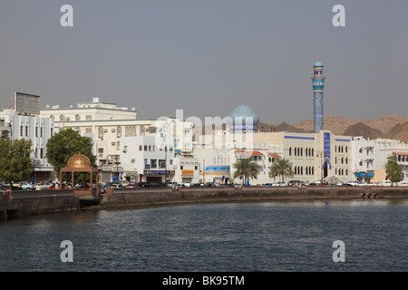 La Corniche de Muttrah, la mer arabe, Sultanat d'Oman. Photo par Willy Matheisl Banque D'Images