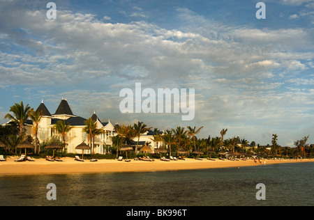 À l'hôtel Heritage Le Telfair Golf and Spa Resort, Bel Ombre, Maurice Banque D'Images