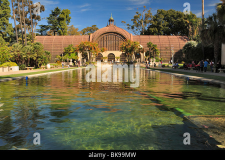 Bâtiment botanique dans Park-San Balboa Diego, Californie, USA. Banque D'Images