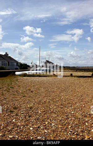 La PLAGE DE WHITSTABLE. KENT. UK Banque D'Images