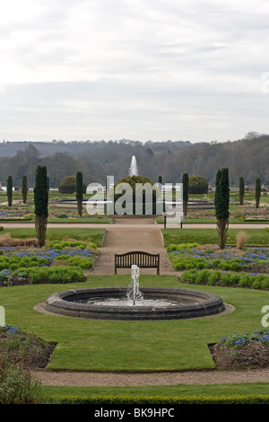 Jardins italiens, Trentham Gardens, Staffordshire Banque D'Images