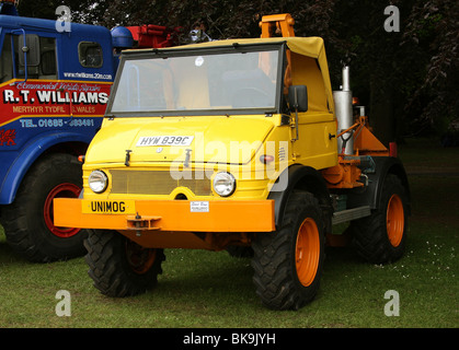 Festival de rallye à vapeur d'Abergavenny dans la ville marchande d'Abergavenny Pays de Galles du Sud GB Royaume-Uni 2009 Banque D'Images