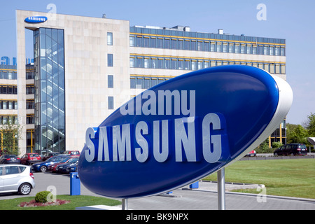 Samsung Electronics GmbH Société siège en Allemagne Schwalbach, Hesse, Germany, Europe Banque D'Images