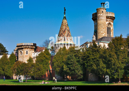 Château Franzensburg dans le parc du château de Laxenburg, Basse Autriche, Europe Banque D'Images