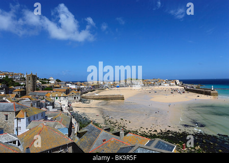 Port, St Ives, Cornwall, Angleterre, Royaume-Uni Banque D'Images