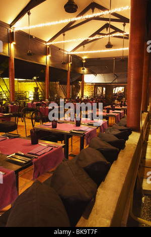 Restaurant de la galerie Cafe, jardins de cannelle, Colombo, Sri Lanka Banque D'Images