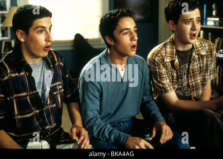 AMERICAN PIE JASON BIGGS, THOMAS IAN NICHOLAS, Eddie Kaye Thomas APIE 009 Banque D'Images