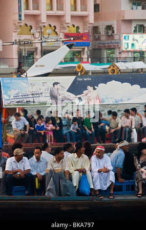 Bateaux Abra Dubai Creek Banque D'Images