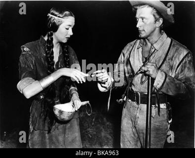 Le BIG SKY (1952) ELIZABETH THREATT, Kirk Douglas 002BGSY P Banque D'Images