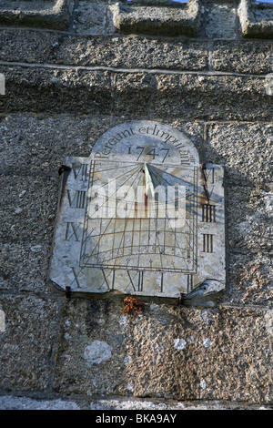 À l'église St Buryan Angleterre Cornwall Banque D'Images