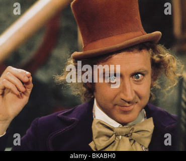 Willy Wonka et la Chocolaterie Année : 1971- USA Réalisation : Mel Stuart Gene Wilder Banque D'Images