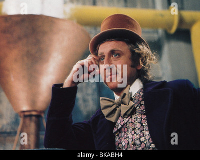 Willy Wonka et la Chocolaterie Année : 1971- USA Réalisation : Mel Stuart Gene Wilder Banque D'Images