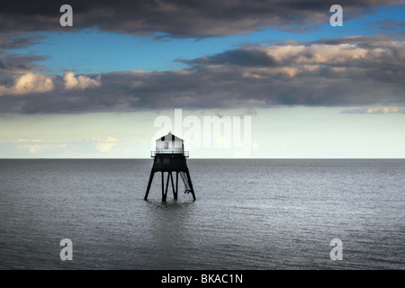 Phare de l'époque victorienne Dovercourt, Harwich, Sussex, England UK Banque D'Images