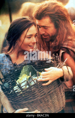 BRAVEHEART (1995) CATHERINE MCCORMACK, Mel Gibson RCVB 038 D Banque D'Images