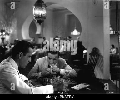 CASABLANCA (1942), Humphrey Bogart, Peter Lorre AR 033P Banque D'Images