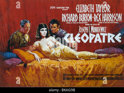 CLEOPATRA -1963 POSTER Banque D'Images