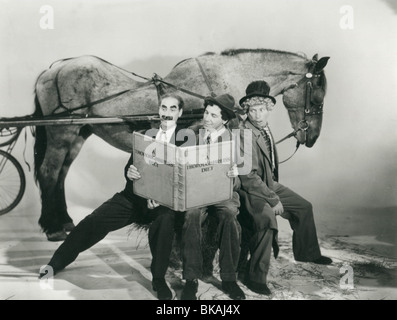 Une journée aux courses (1937) Groucho Marx, Chico Marx, Harpo Marx DARC 007P Banque D'Images