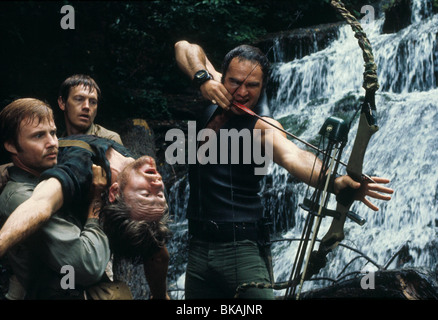 DELIVERANCE (1972), JON VOIGHT, RONNY COX, BILL MCKINNEY, Burt Reynolds DEL 050 Banque D'Images