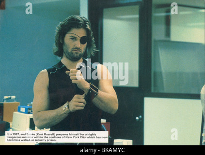 ESCAPE FROM NEW YORK (1981) KURT RUSSELL ESNY 003L Banque D'Images