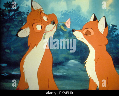 LE RENARD ET LE CHIEN COURANT (ANI - 1981) CRÉDIT D'ANIMATION DISNEY FATH 010 MOVIESTORE COLLECTION LTD Banque D'Images