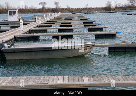 Port de plaisance du lac Ontario, Mississauga, Canada Banque D'Images