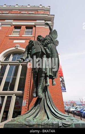 La station Waterfront Vancouver British Columbia Canada Banque D'Images