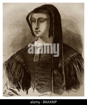 Louise de Savoie (1476-1531) : Mère du Roi François I de France. Banque D'Images