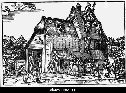 Événements, réforme protestante, 1517 - 1555, Banque D'Images