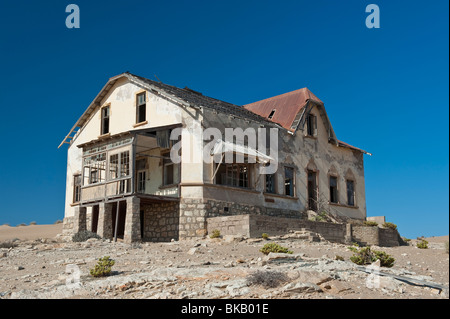 Le Buchhalters, Livre Keeper ou agréés House, Kolmanskop Ghost Town près de Lüderitz, Namibie Banque D'Images