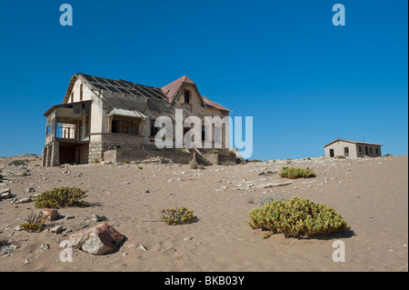 Le Buchhalters, Livre Keeper ou agréés House, Kolmanskop Ghost Town près de Lüderitz, Namibie Banque D'Images