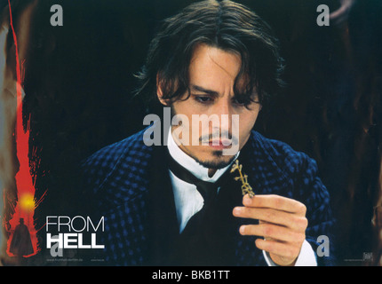 De l'enfer (2001) JACK (ALT) Johnny Depp FRHL FOH 006 Banque D'Images