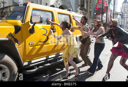 Zombieland Année : 2009 Réalisateur : Ruben Fleischer Banque D'Images