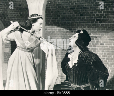 RICHARD III (1955) CLAIRE BLOOM, Laurence Olivier RIII 002P Banque D'Images