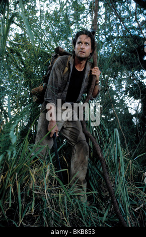 ROMANCING THE STONE (1984) MICHAEL DOUGLAS RMST 016 Banque D'Images