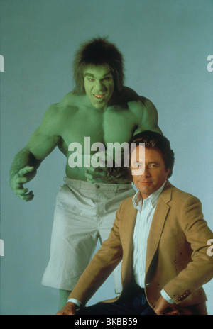 L'Incroyable Hulk revient (TVM) (1988), Lou Ferrigno BILL BIXBY IHR 031 Banque D'Images