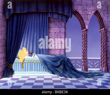 SLEEPING BEAUTY (ANI - 1959) CRÉDIT D'ANIMATION DISNEY SLPB 002 OS Banque D'Images