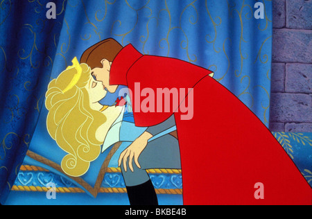 SLEEPING BEAUTY (ANI - 1959) CRÉDIT D'ANIMATION DISNEY SLPB 008 Banque D'Images