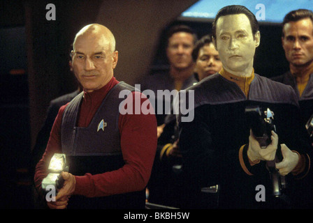 STAR TREK : FIRST CONTACT (1996) PATRICK STEWART, Brent Spiner STFC 017 Banque D'Images