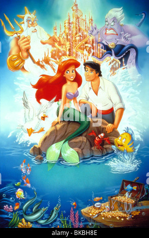 La petite sirène (ANI - 1989) CRÉDIT D'ANIMATION DISNEY LMRD 039 Banque D'Images