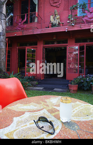 Dans le jardin de l'hôtel, la folie d'Helga, Kandy, Sri Lanka Banque D'Images