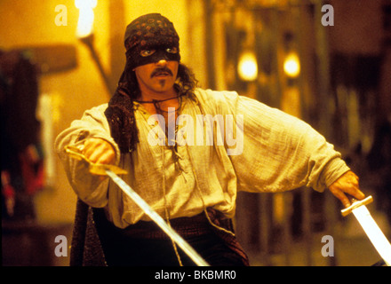 Le masque de Zorro ANTONIO BANDERAS MZRR 197 Banque D'Images
