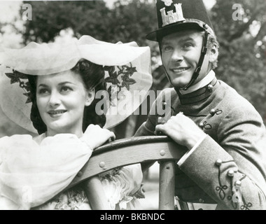 Ils sont morts avec leurs bottes sur (1941), OLIVIA DE HAVILLAND, Errol Flynn TDBO 008P Banque D'Images