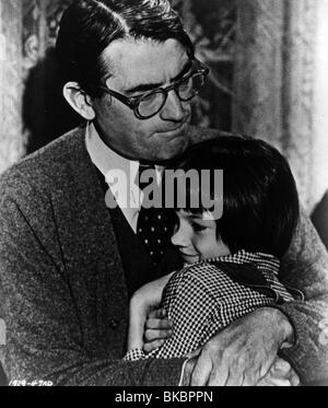 TO KILL A MOCKINGBIRD (1962) Gregory Peck, Mary BADHAM TKM 033P Banque D'Images