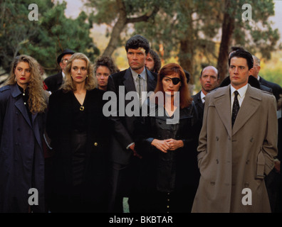 TWIN PEAKS (1990) Télévision - Madchen Amick, PEGGY LIPTON, EVERETT MCGILL, WENDY ROBIE, KYLE MACLACHLAN LOGICIELS OS 009 Banque D'Images