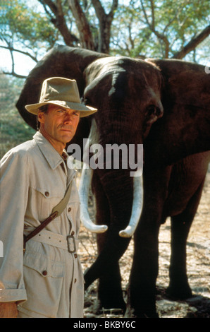 Chasseur BLANC, CŒUR NOIR (1990) CLINT EASTWOOD WHB 019 Banque D'Images