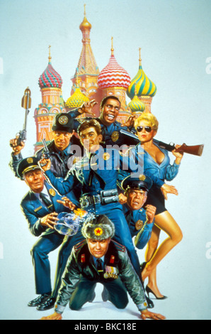 POLICE ACADEMY 7 : MISSION À MOSCOU (1994) POSTER 017 PAMM Banque D'Images